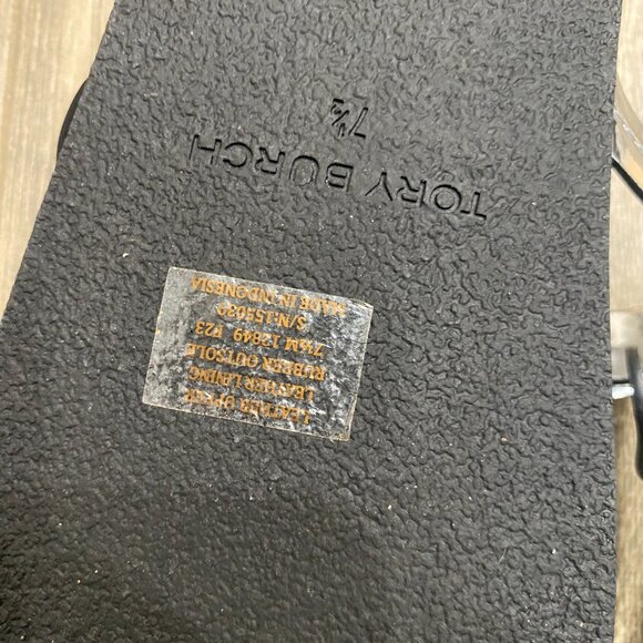 Tory Burch Miller Cloud Sandals in Argento Size 7.5 - Picture 13 of 14